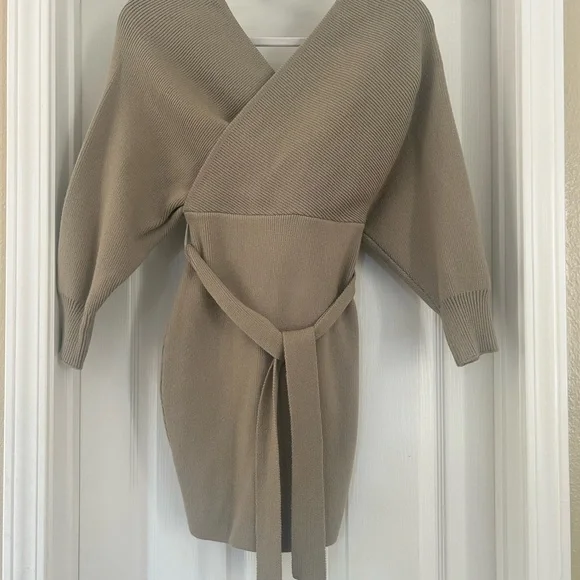 Lulus Modena Doleman Sleeve Bodycon Sweater Dress - Picture 3 of 3